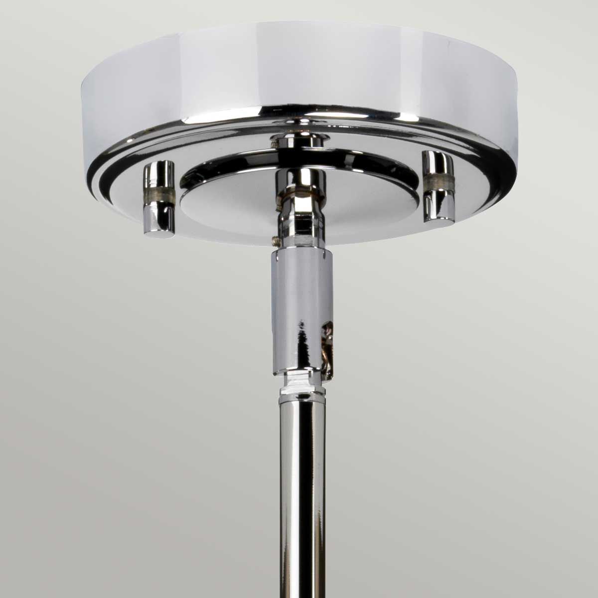 Agatha 1-flammige Pendelleuchte - Poliertes Chrom - Elsteadlighting - leuchtengrosshandel24