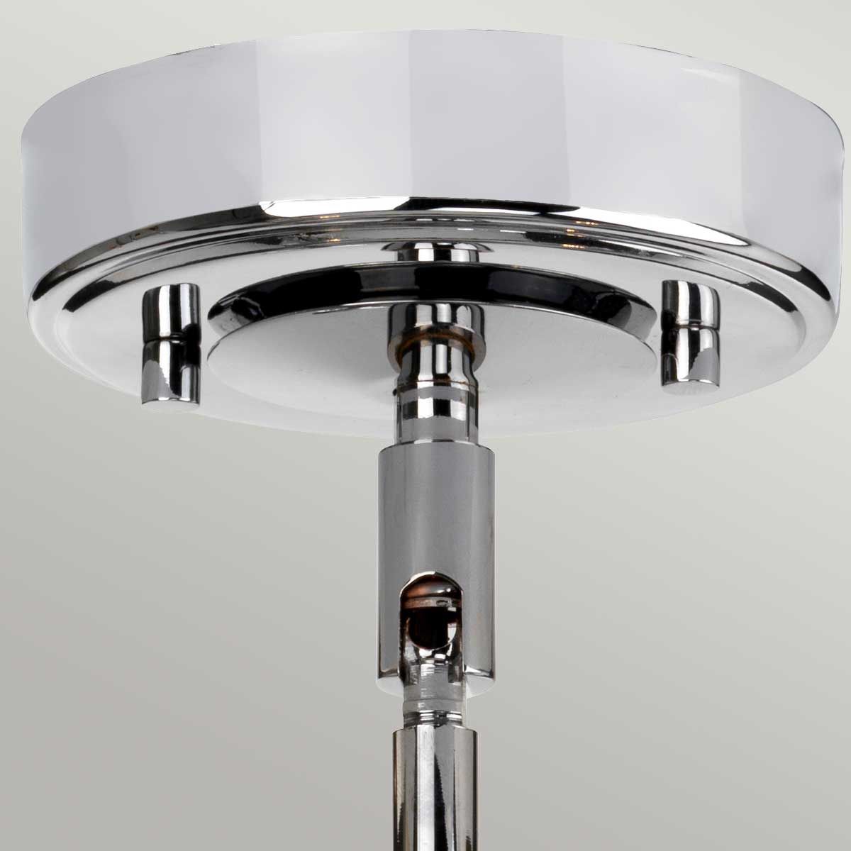 Agatha 3-flammige Pendelleuchte - Poliertes Chrom - Elsteadlighting - leuchtengrosshandel24