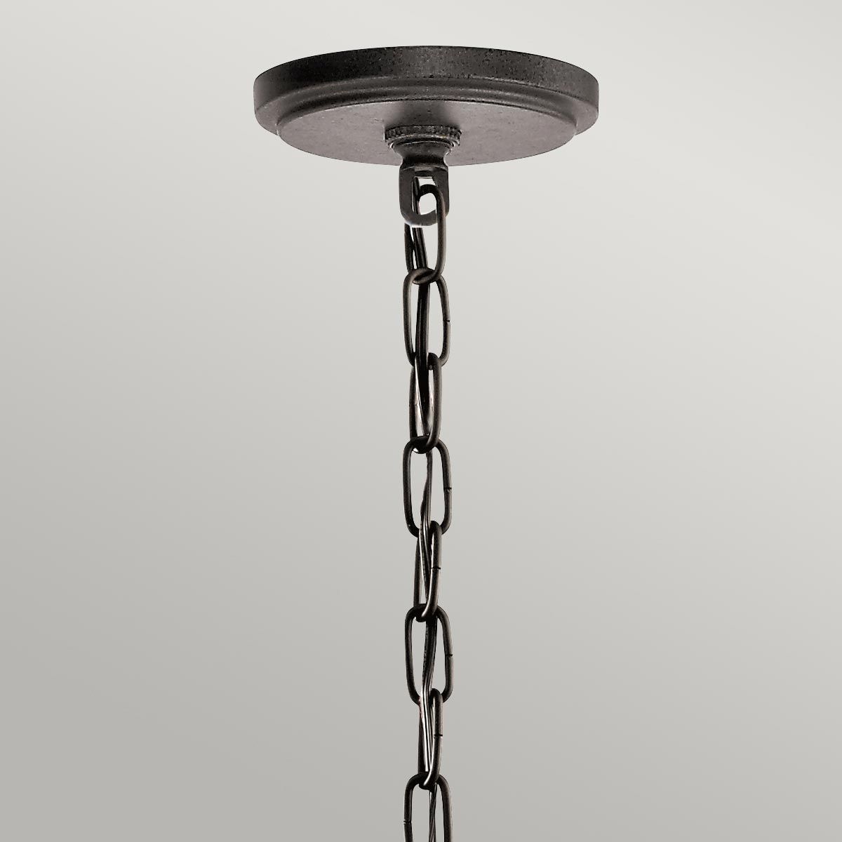 Ahrendale Kronleuchter mit 4 Lichtern – Ambosseisen - Elsteadlighting - leuchtengrosshandel24