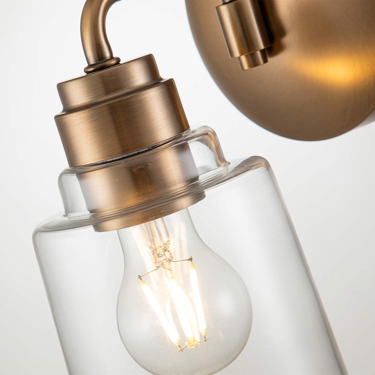Aivian 1-flammige Wandleuchte - Verwittertes Messing - Elsteadlighting - leuchtengrosshandel24