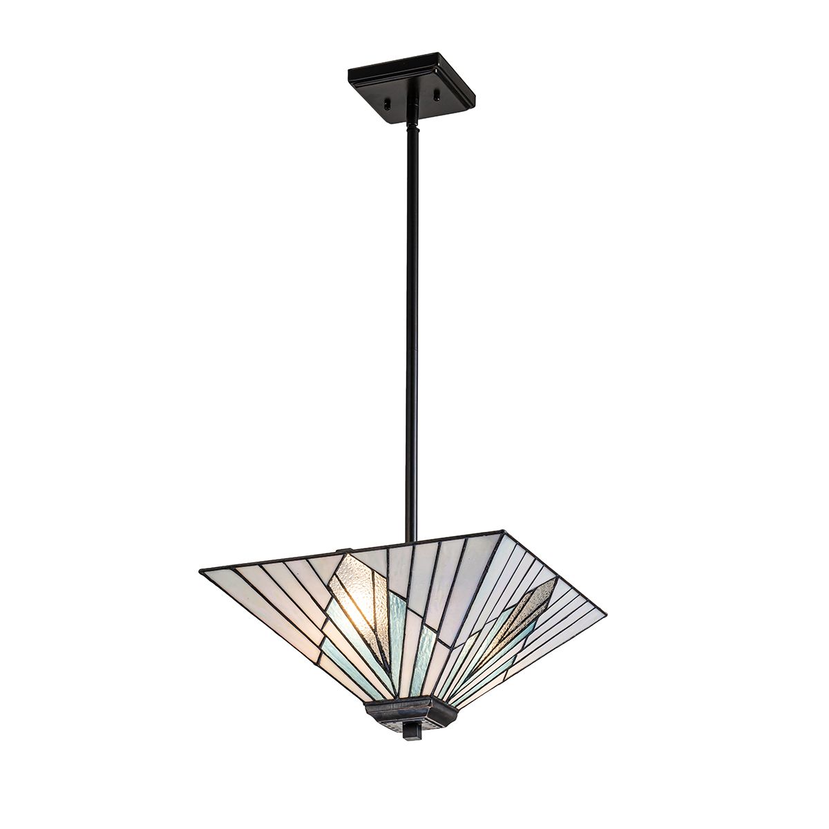 Alderley 2lt Trio-Mount-Pendelleuchte - Vintage Bronze - Elsteadlighting - leuchtengrosshandel24