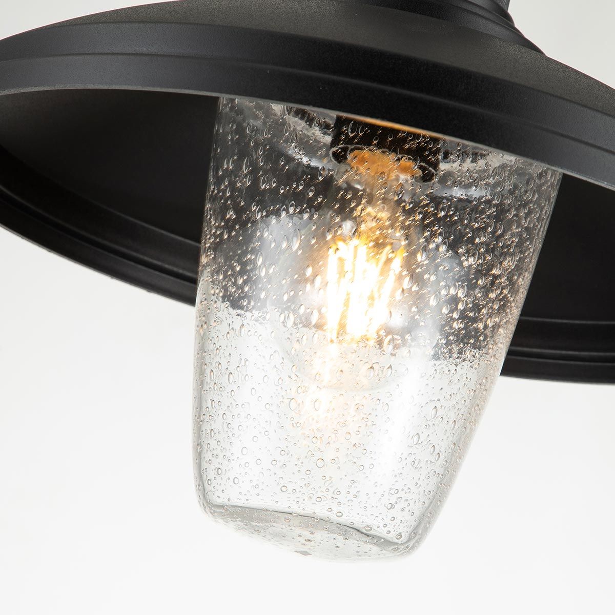 Allenbury 1 - flammige Pendelleuchte für den Außenbereich, Strukturschwarz - Elsteadlighting - KL - ALLENBURY - P - M - BKT