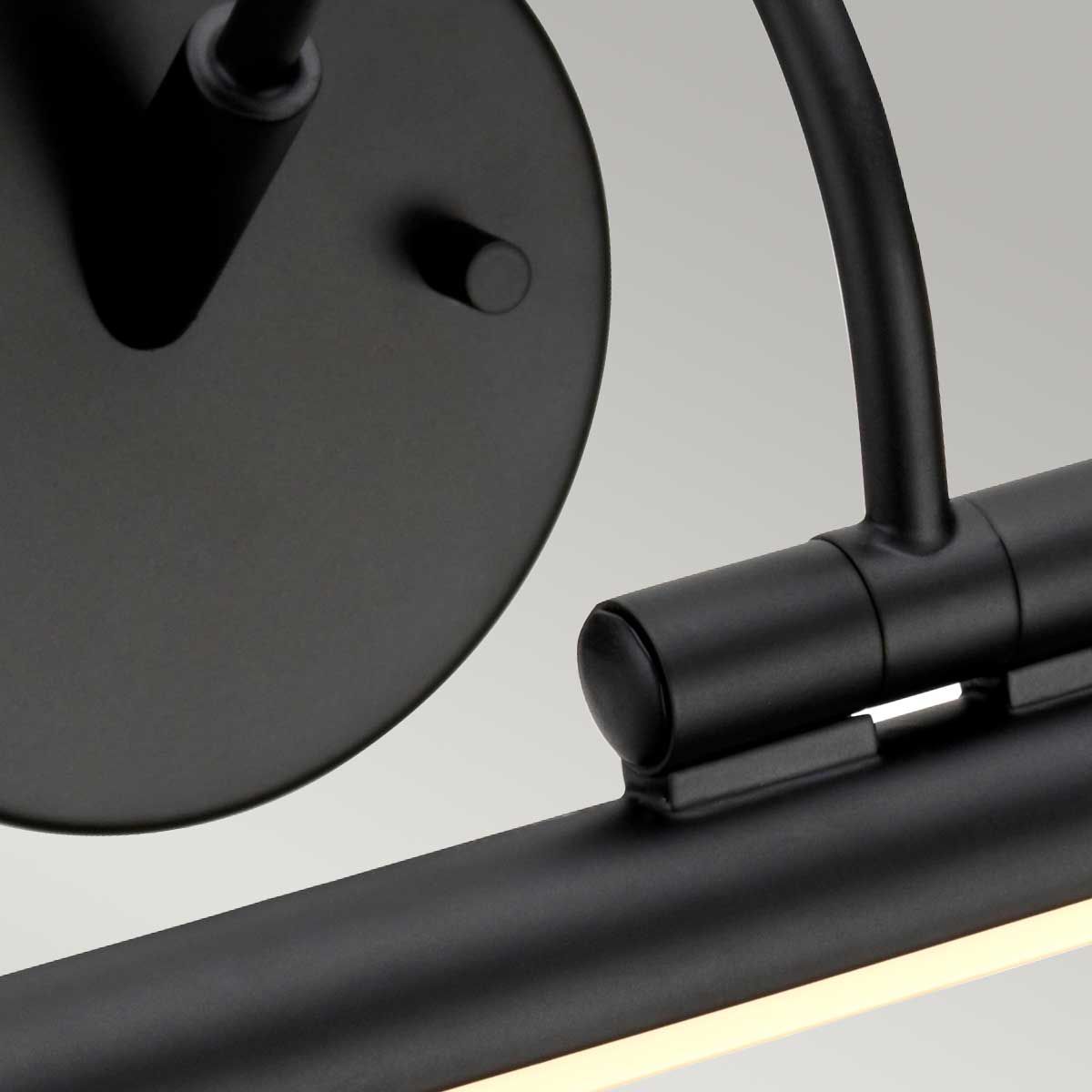 Alton 1-flammige große LED-Bilderleuchte, Schwarz - Elsteadlighting - leuchtengrosshandel24