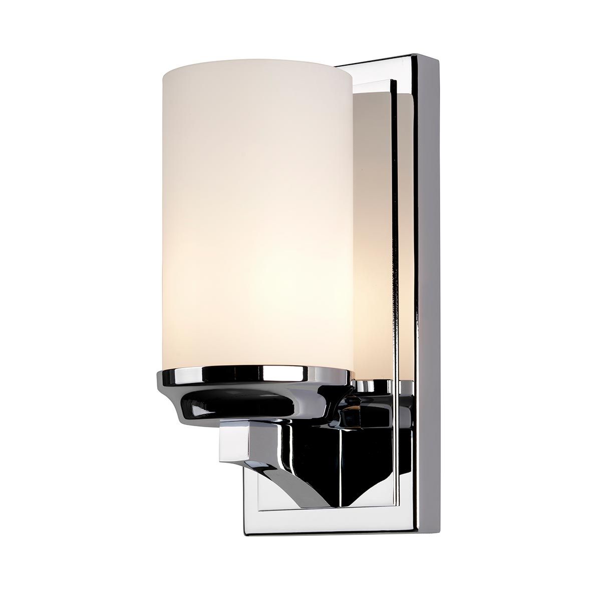 Amalia 1-flammige kleine Wandleuchte - Poliertes Chrom - Elsteadlighting - leuchtengrosshandel24