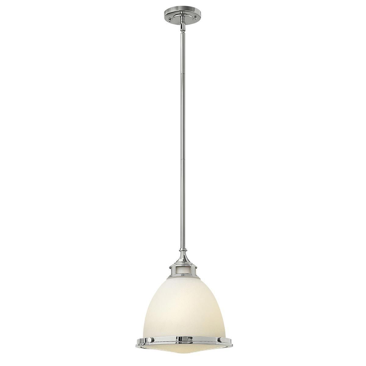 Amelia Pendelleuchte, 1-flammig, mittelgroß, Chrom - Elsteadlighting - leuchtengrosshandel24