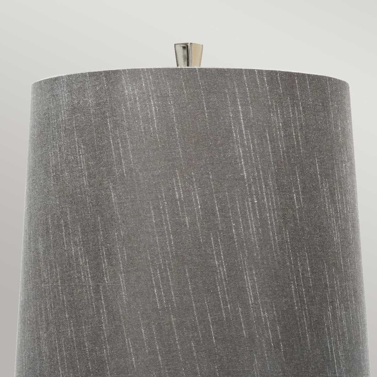 Ascent 1-flammige Tischlampe mit dunkelgrauem Schirm - Schwarz - Elsteadlighting - leuchtengrosshandel24