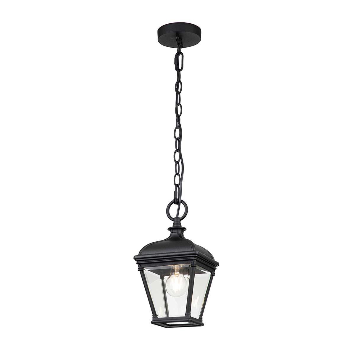 Bayview Kettenlaterne, 1 Licht, mittelgroß, Schwarz - Elsteadlighting - BAYVIEW - 8M - BK
