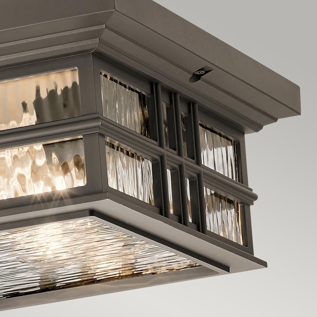 Beacon Square 2 - flammige Deckenleuchte - Olde Bronze - Elsteadlighting - KL - BEACON - SQUARE - F - OZ