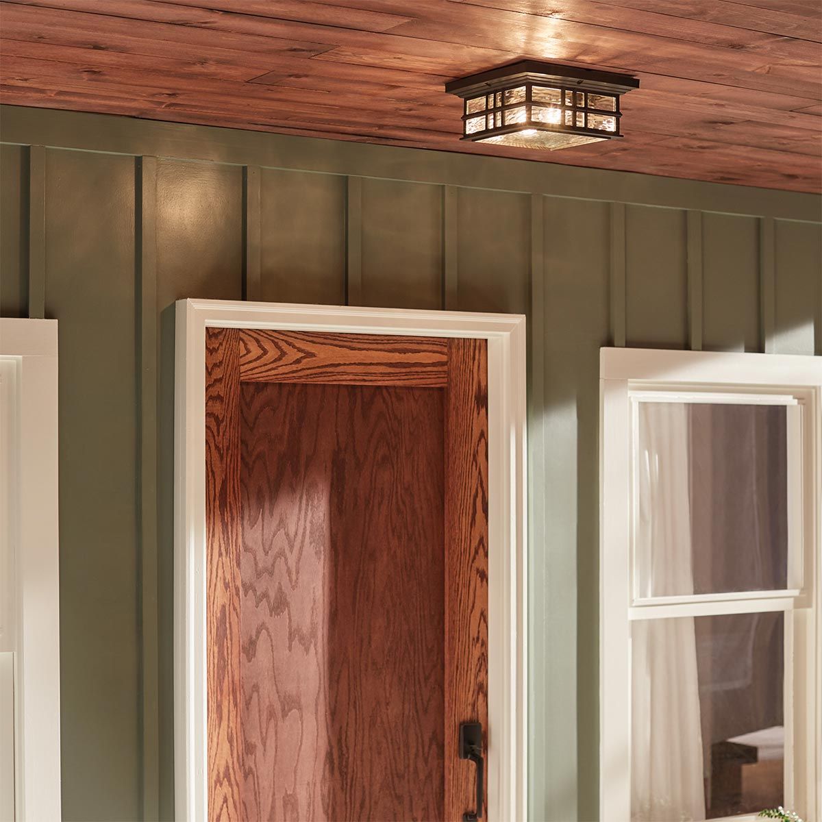 Beacon Square 2 - flammige Deckenleuchte - Olde Bronze - Elsteadlighting - KL - BEACON - SQUARE - F - OZ