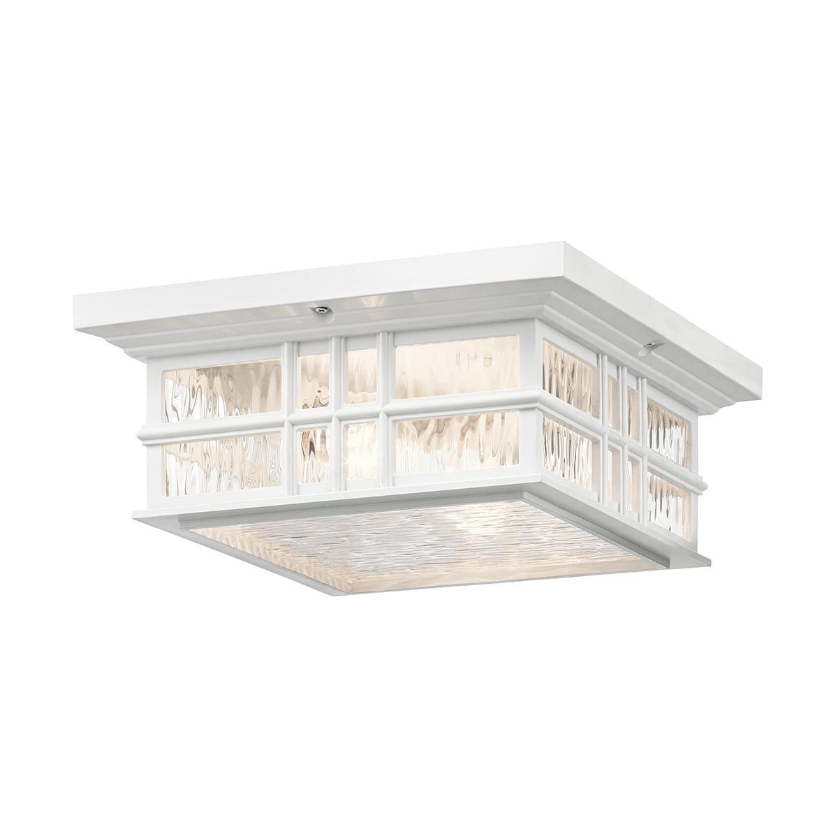 Beacon Square 2 - flammige Deckenleuchte - Weiß - Elsteadlighting - KL - BEACON - SQUARE - F - WHT