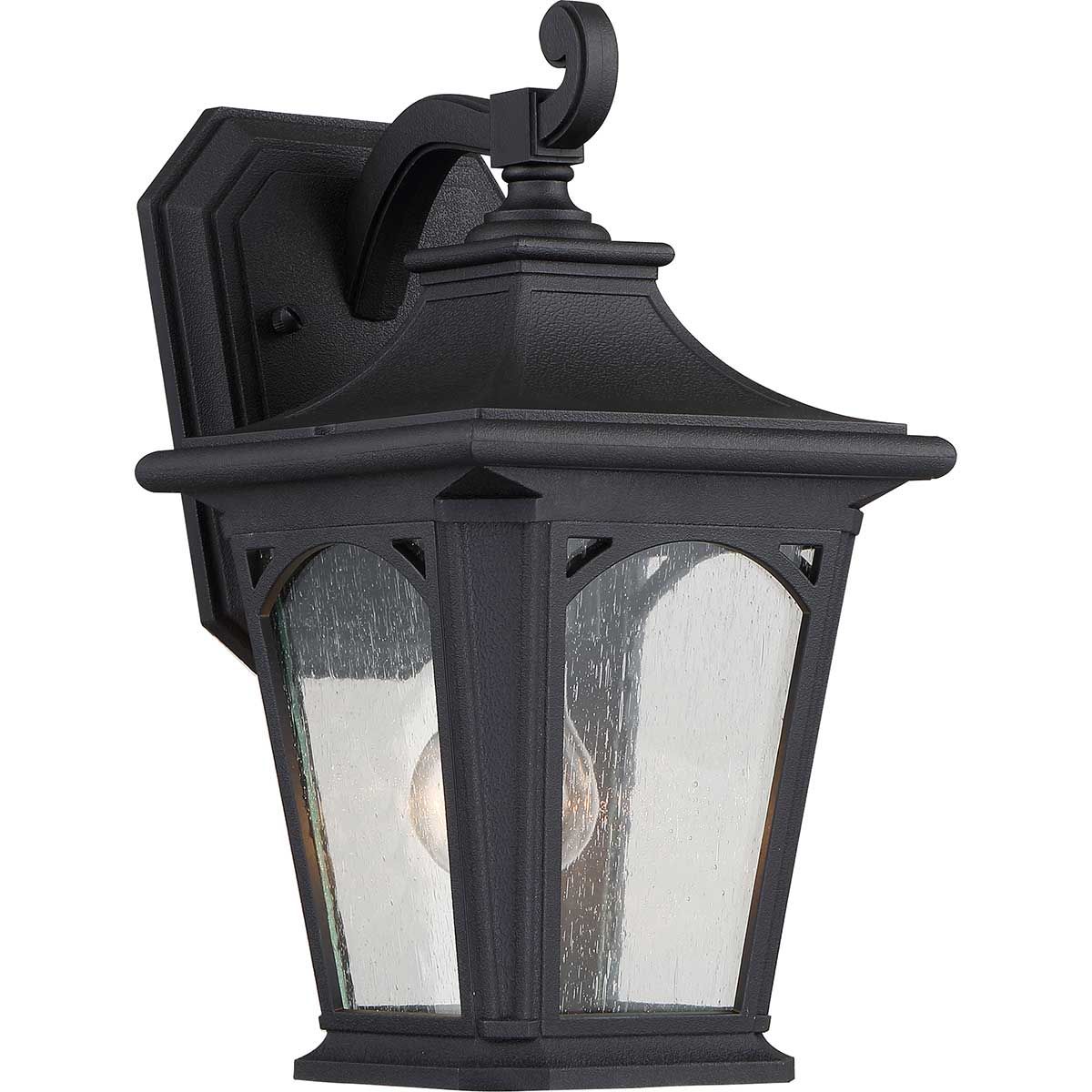 Bedford 1 - flammige kleine Wandlaterne - Mystic Black - Elsteadlighting - QZ - BEDFORD2 - S