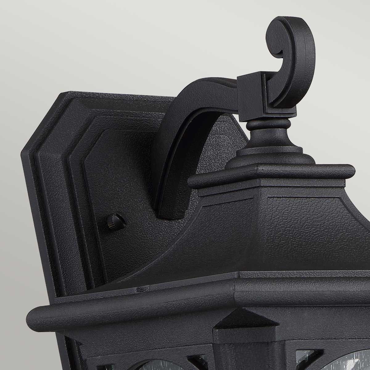 Bedford 1 - flammige kleine Wandlaterne - Mystic Black - Elsteadlighting - QZ - BEDFORD2 - S