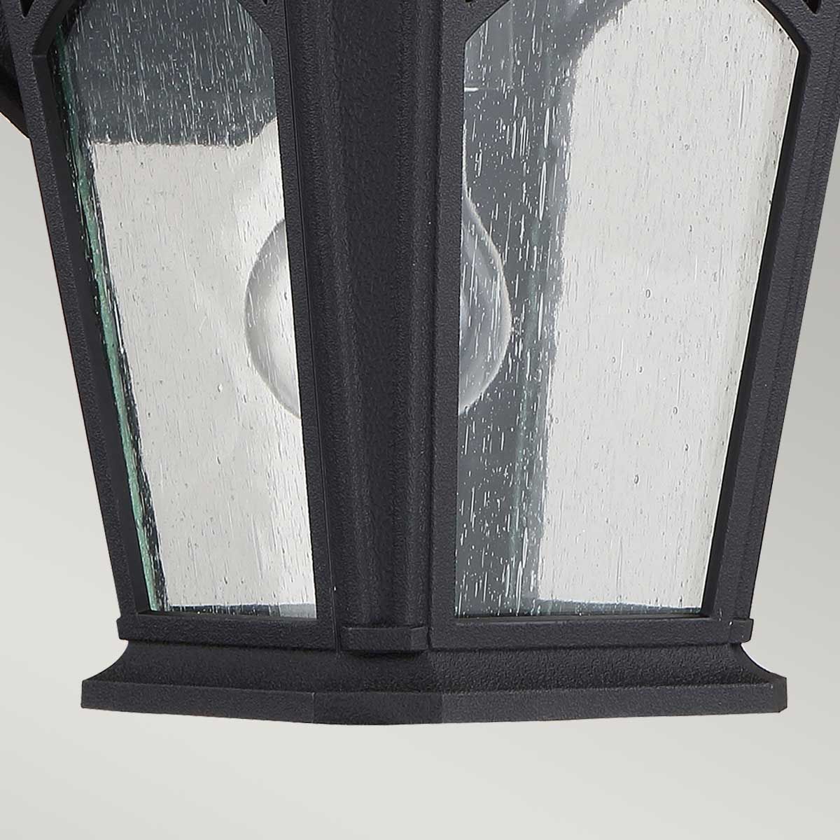 Bedford 1 - flammige kleine Wandlaterne - Mystic Black - Elsteadlighting - QZ - BEDFORD2 - S
