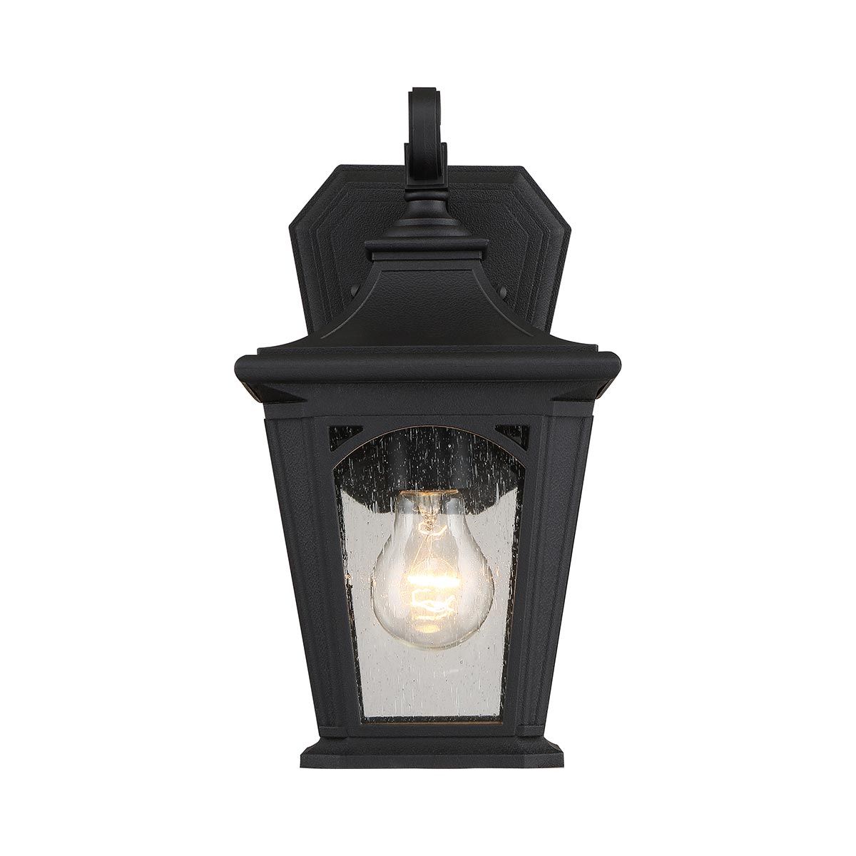 Bedford 1 - flammige kleine Wandlaterne - Mystic Black - Elsteadlighting - QZ - BEDFORD2 - S