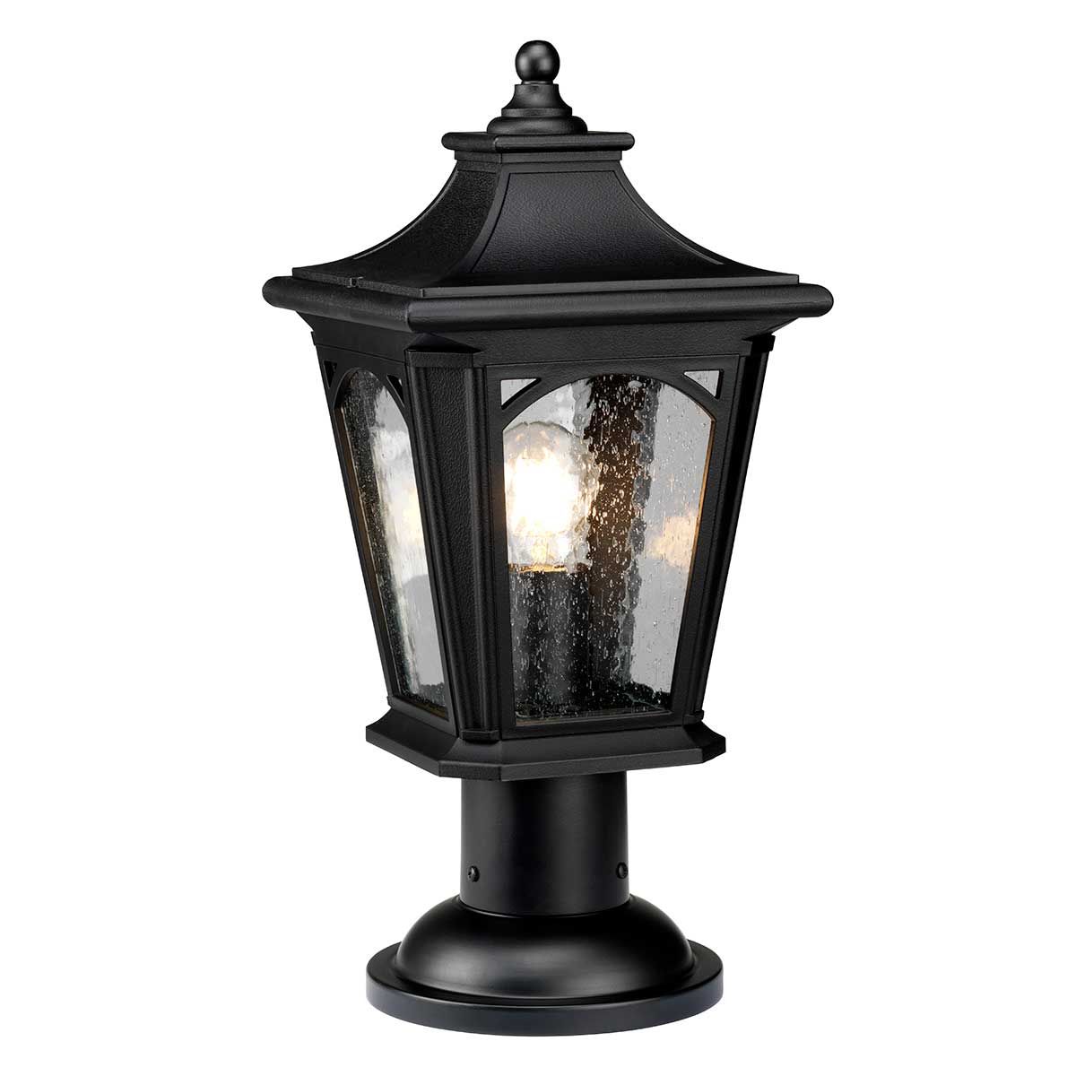 Bedford 1 - flammige mittelgroße Standlaterne - Mystic Black - Elsteadlighting - QZ - BEDFORD3 - M