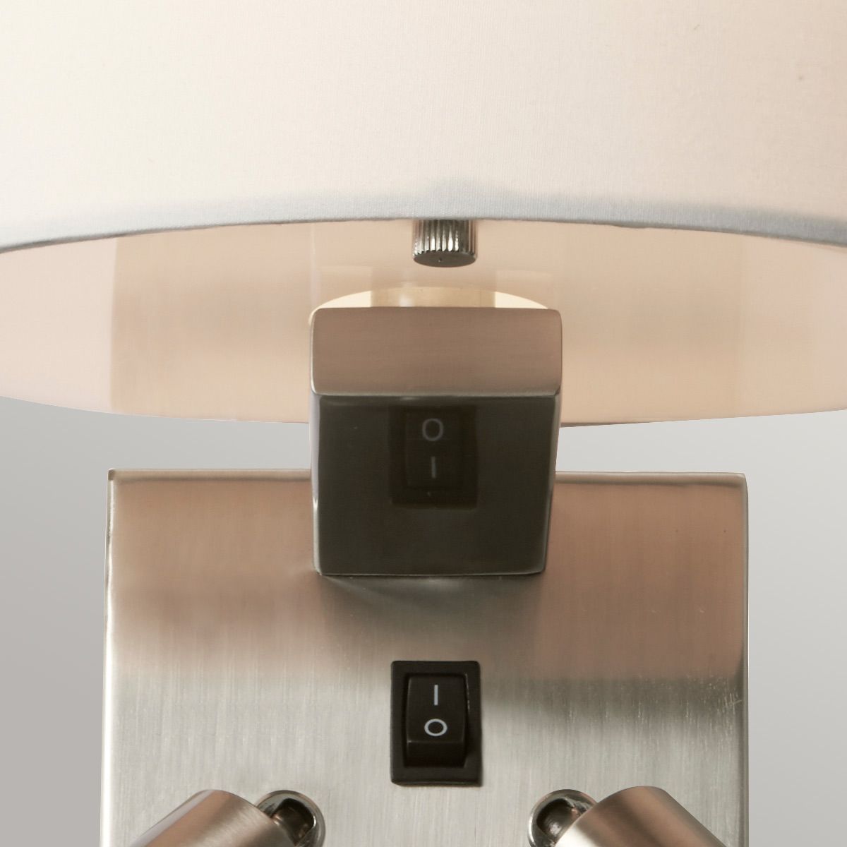 Belmont 3-flammige Wandleuchte - Gebürstetes Nickel - Elsteadlighting - leuchtengrosshandel24