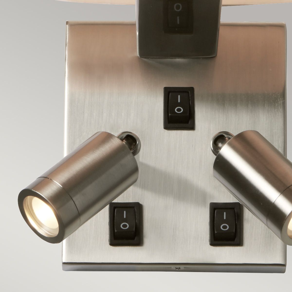Belmont 3-flammige Wandleuchte - Gebürstetes Nickel - Elsteadlighting - leuchtengrosshandel24