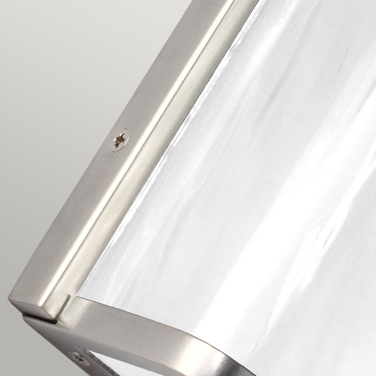 Bennie 1 - flammige große LED - Wandleuchte, lackierter gebürsteter Stahl - Elsteadlighting - FE - BENNIE - L - PBS