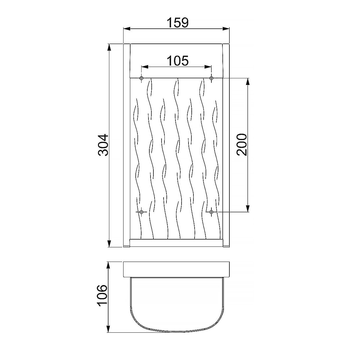 Bennie 1 - flammige große LED - Wandleuchte, lackierter gebürsteter Stahl - Elsteadlighting - FE - BENNIE - L - PBS