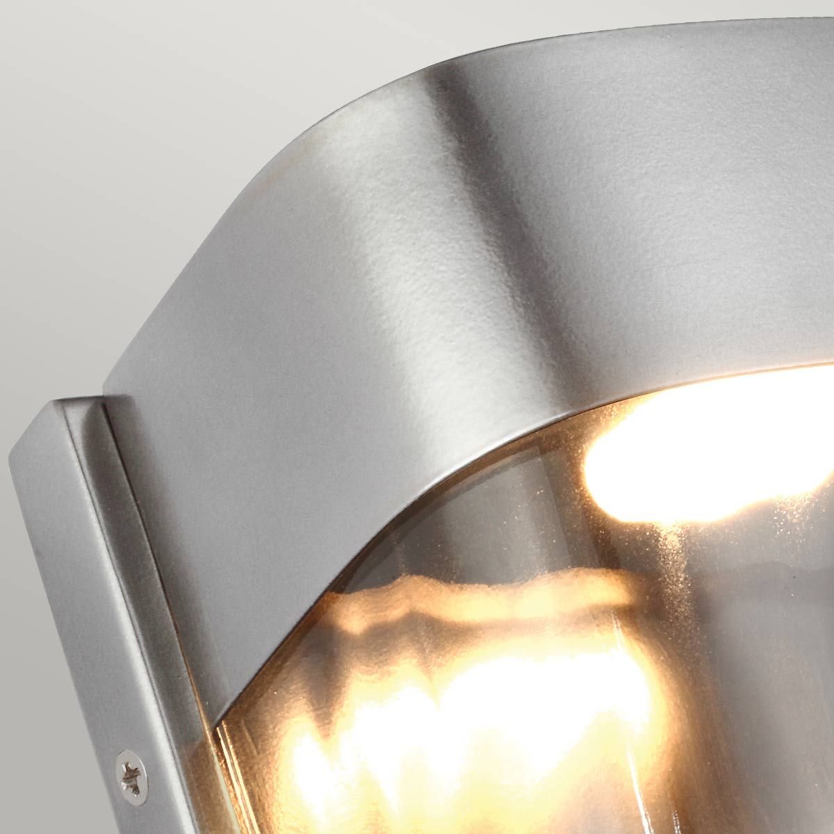Bennie 1 - flammige kleine LED - Wandleuchte, lackierter gebürsteter Stahl - Elsteadlighting - FE - BENNIE - S - PBS