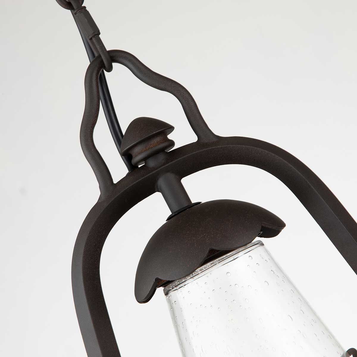Bergmanns - Laterne mit 1 Lichterkette, alte Bronze - Elsteadlighting - MINERS - CHN