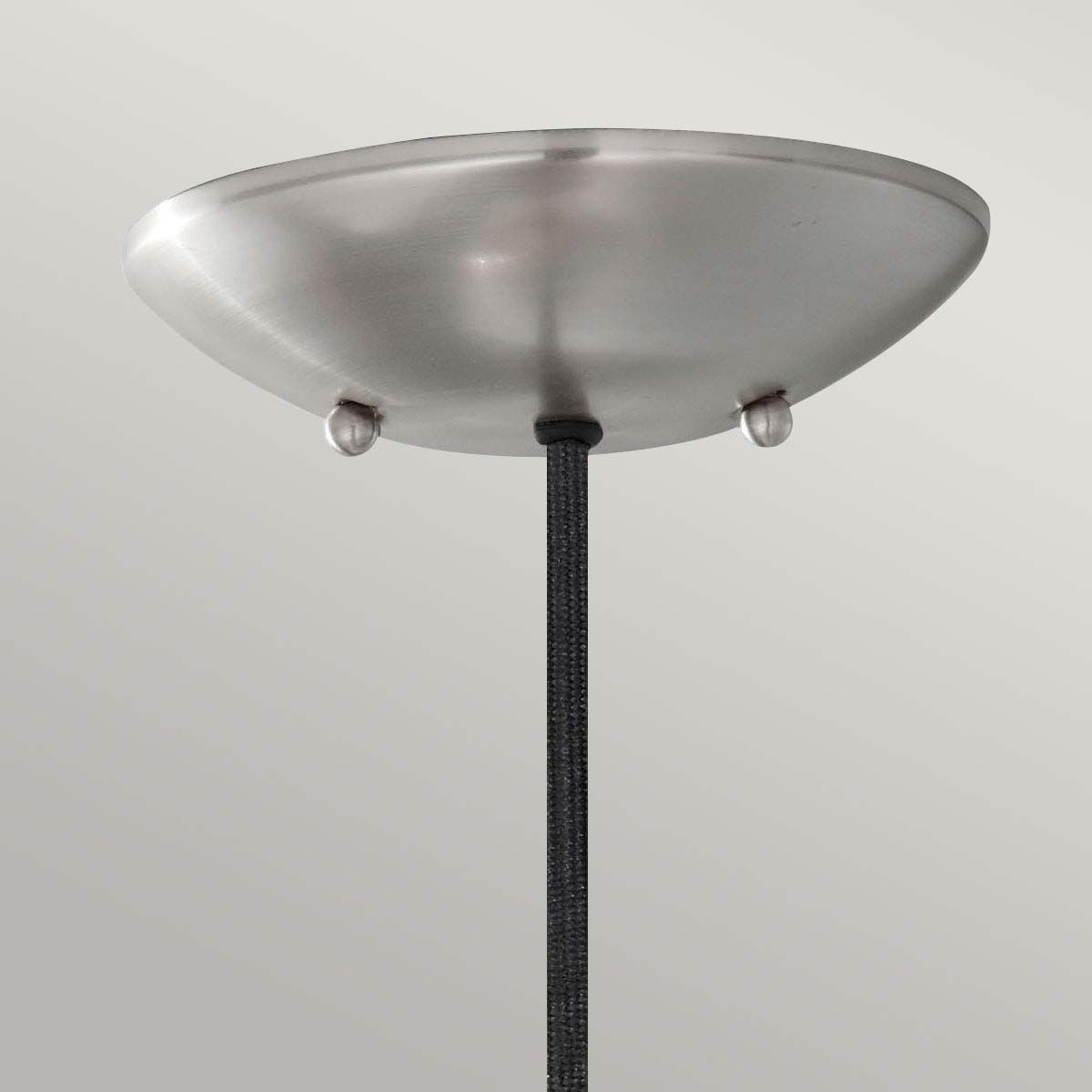 Beso Pendelleuchte, 1-flammig, mittelgroß, gebürsteter Stahl - Elsteadlighting - leuchtengrosshandel24