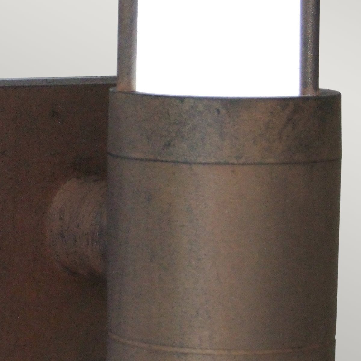 Beta Plain Wandlaterne - Gealtertes Eisen - Elsteadlighting - GZ - BETA4