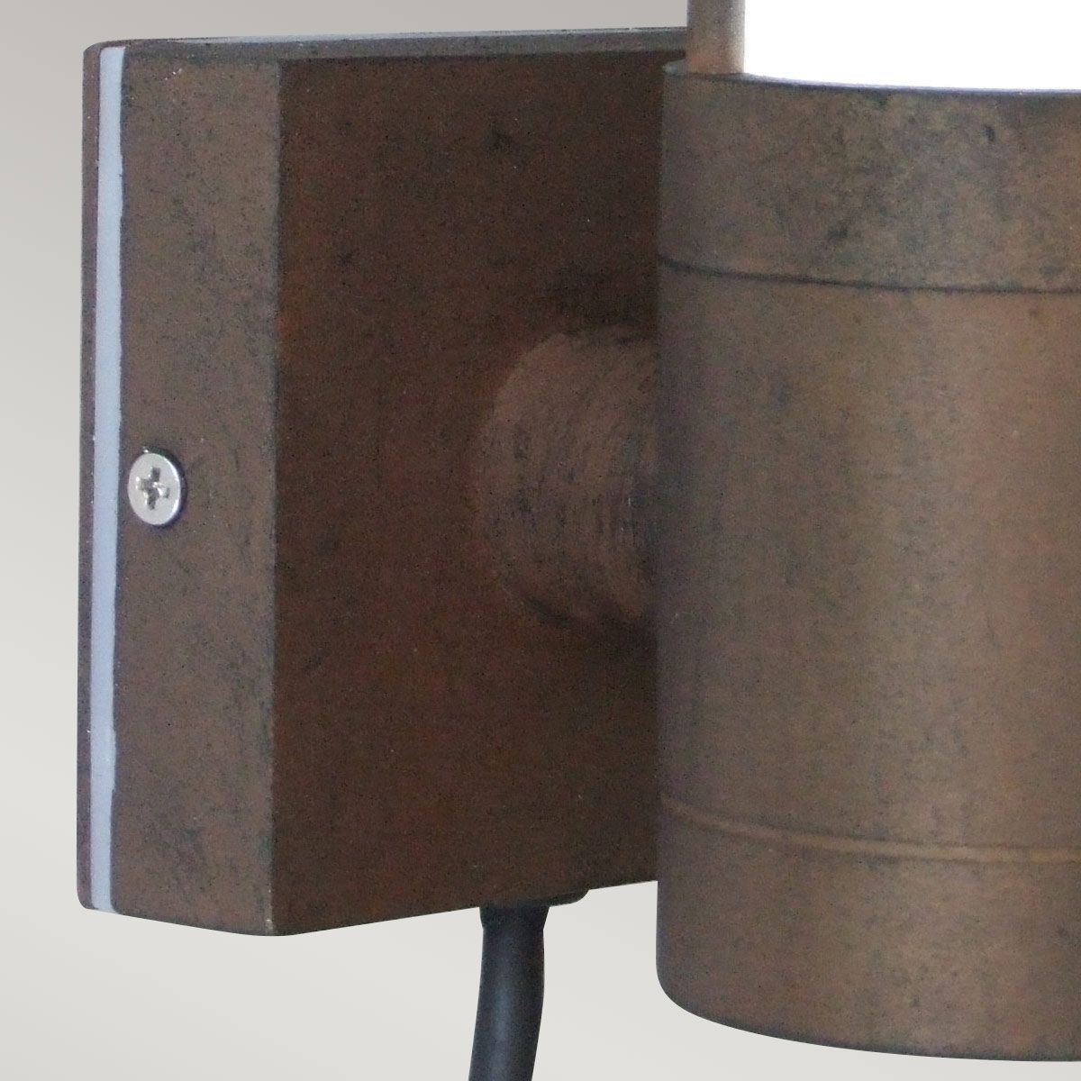 Beta Plain Wandlaterne - Gealtertes Eisen - Elsteadlighting - GZ - BETA4
