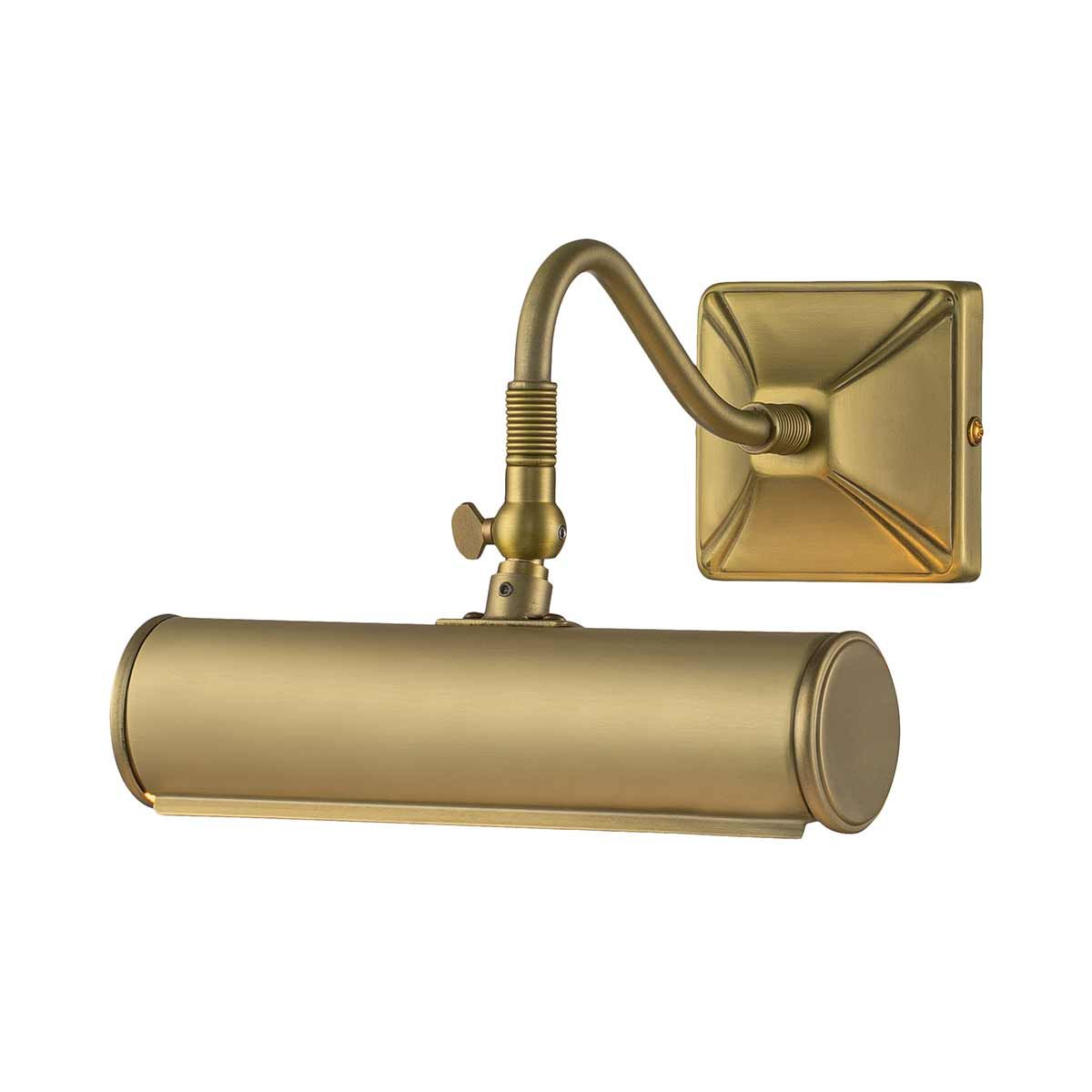 Bilderleuchte 1 - flammig klein - Gebürstetes Messing - Elsteadlighting - PL1 - 10 - BB