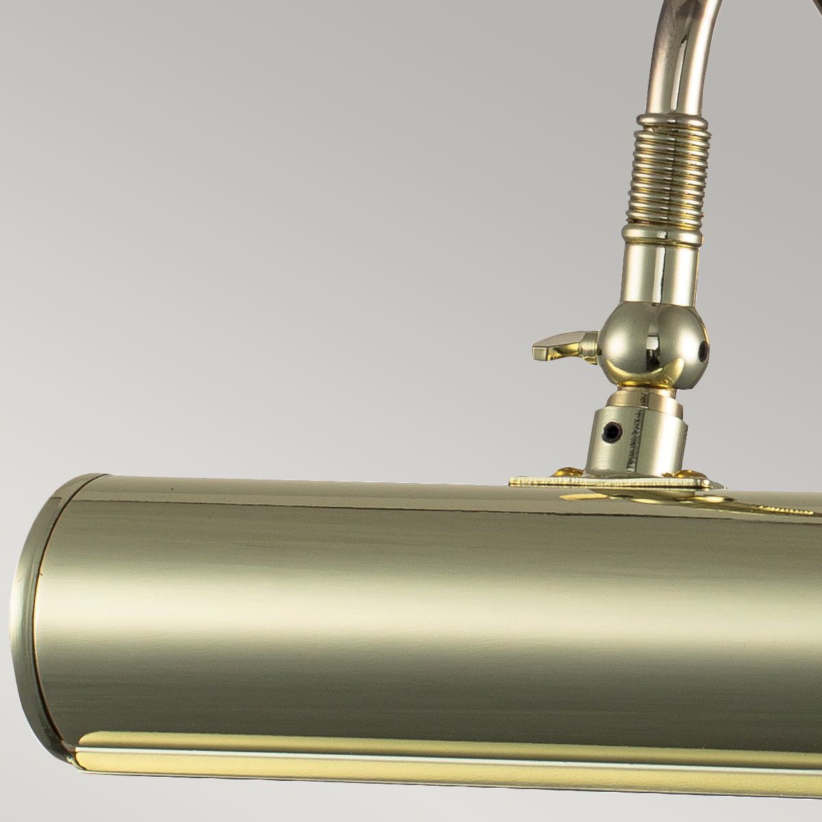 Bilderleuchte 1 - flammig klein - Messing poliert - Elsteadlighting - PL1 - 10 - PB