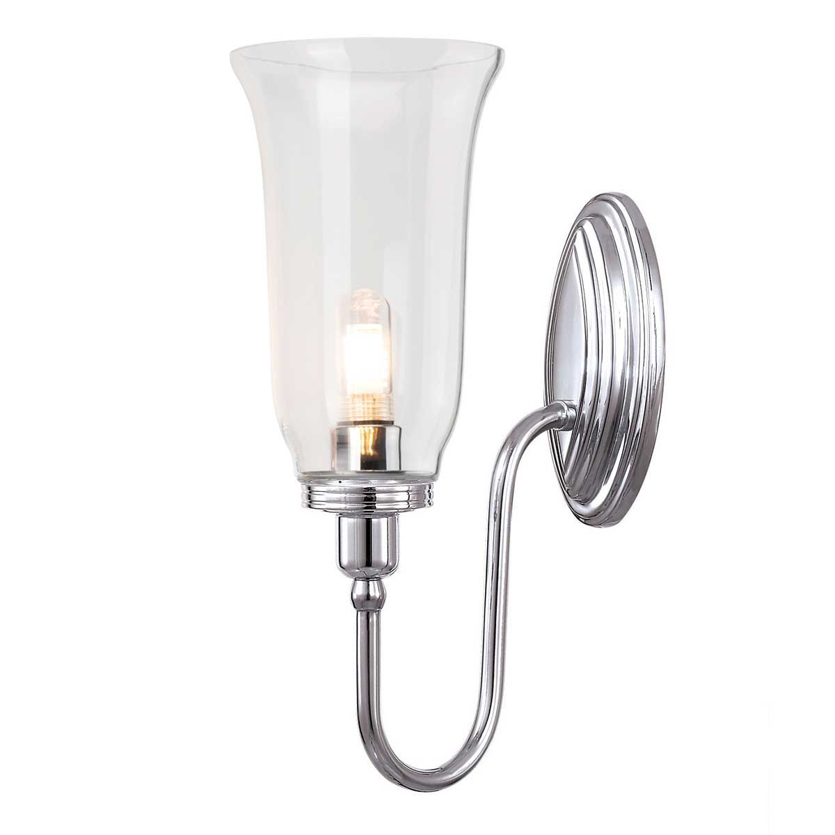 Blake 1 Wandleuchte - Poliertes Chrom - Elsteadlighting - leuchtengrosshandel24