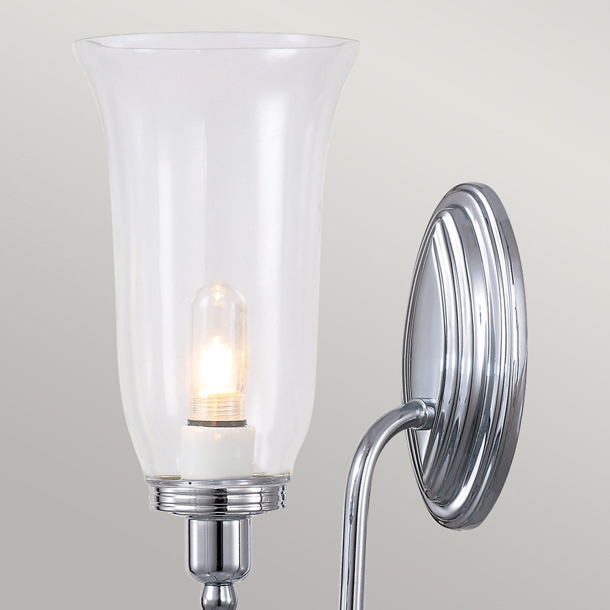 Blake 1 Wandleuchte - Poliertes Chrom - Elsteadlighting - leuchtengrosshandel24