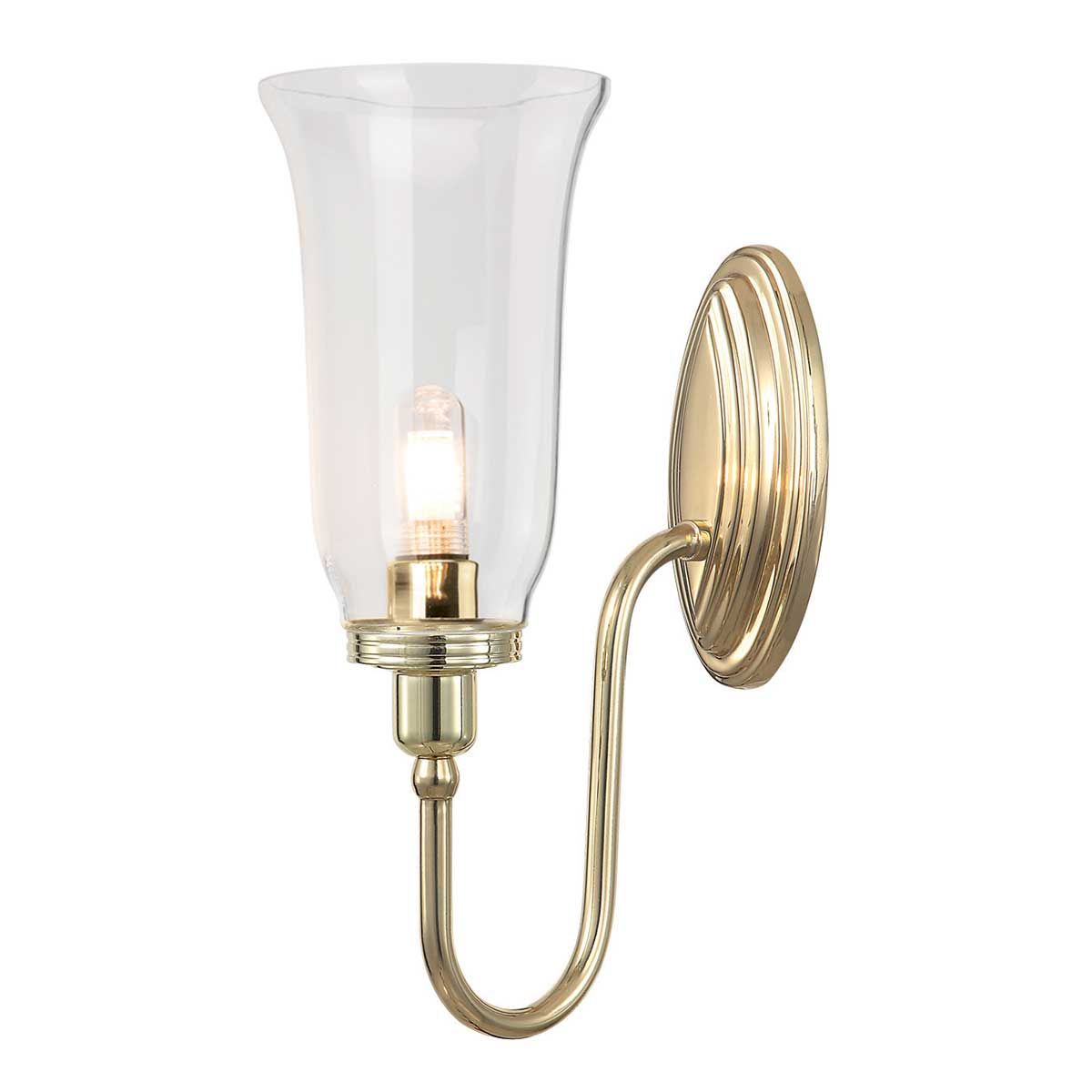 Blake 1 Wandleuchte - Poliertes Messing - Elsteadlighting - leuchtengrosshandel24