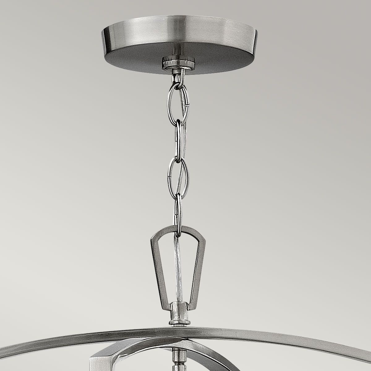 Blakely Pendelleuchte, groß, 3-flammig, gebürstetes Nickel - Elsteadlighting - leuchtengrosshandel24