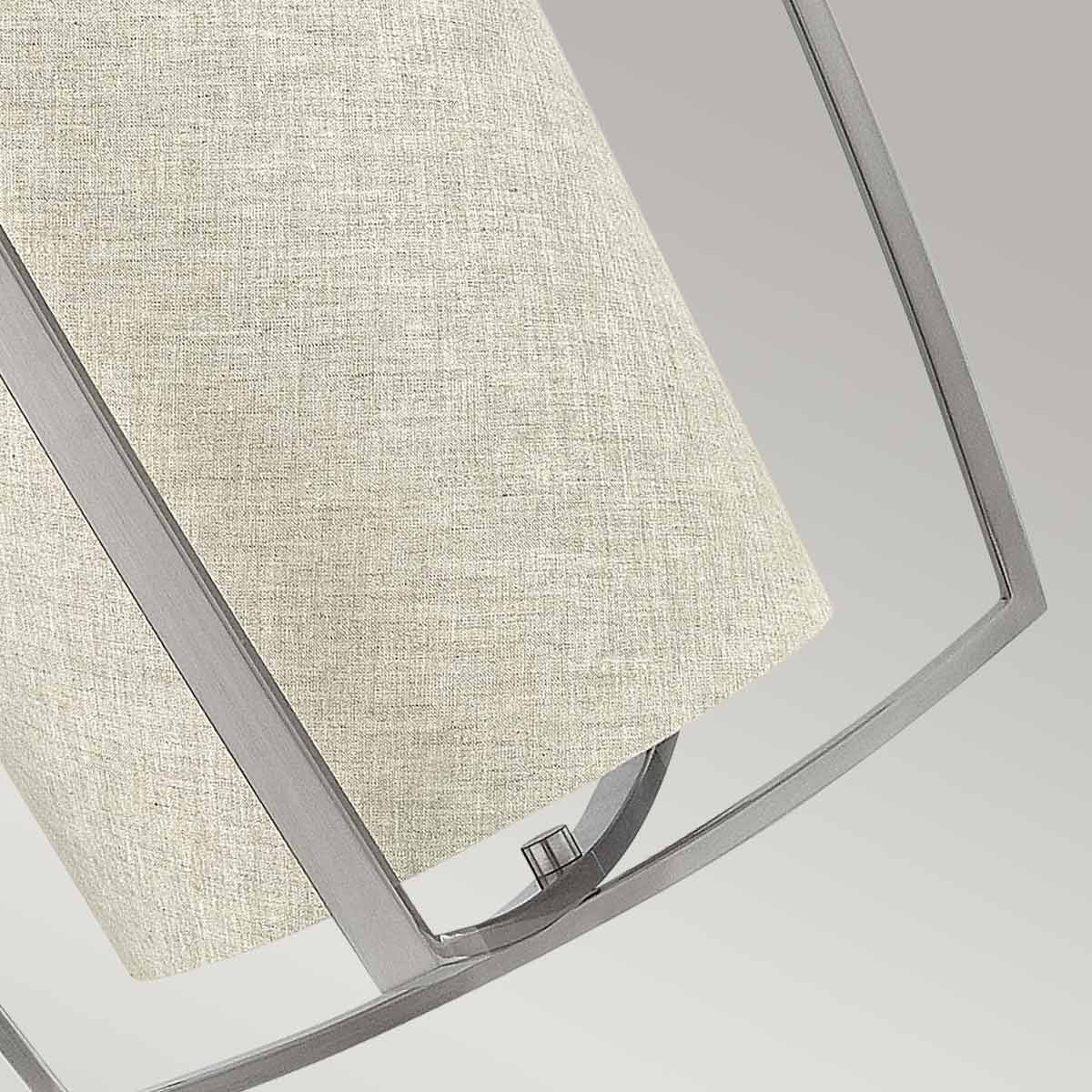 Blakely Pendelleuchte, groß, 3-flammig, gebürstetes Nickel - Elsteadlighting - leuchtengrosshandel24