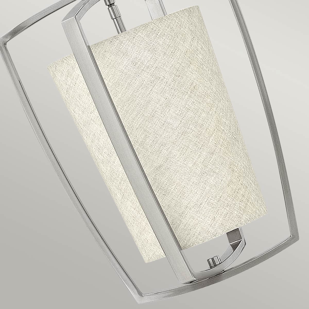 Blakely Pendelleuchte mit 1 Licht, gebürstetes Nickel - Elsteadlighting - leuchtengrosshandel24