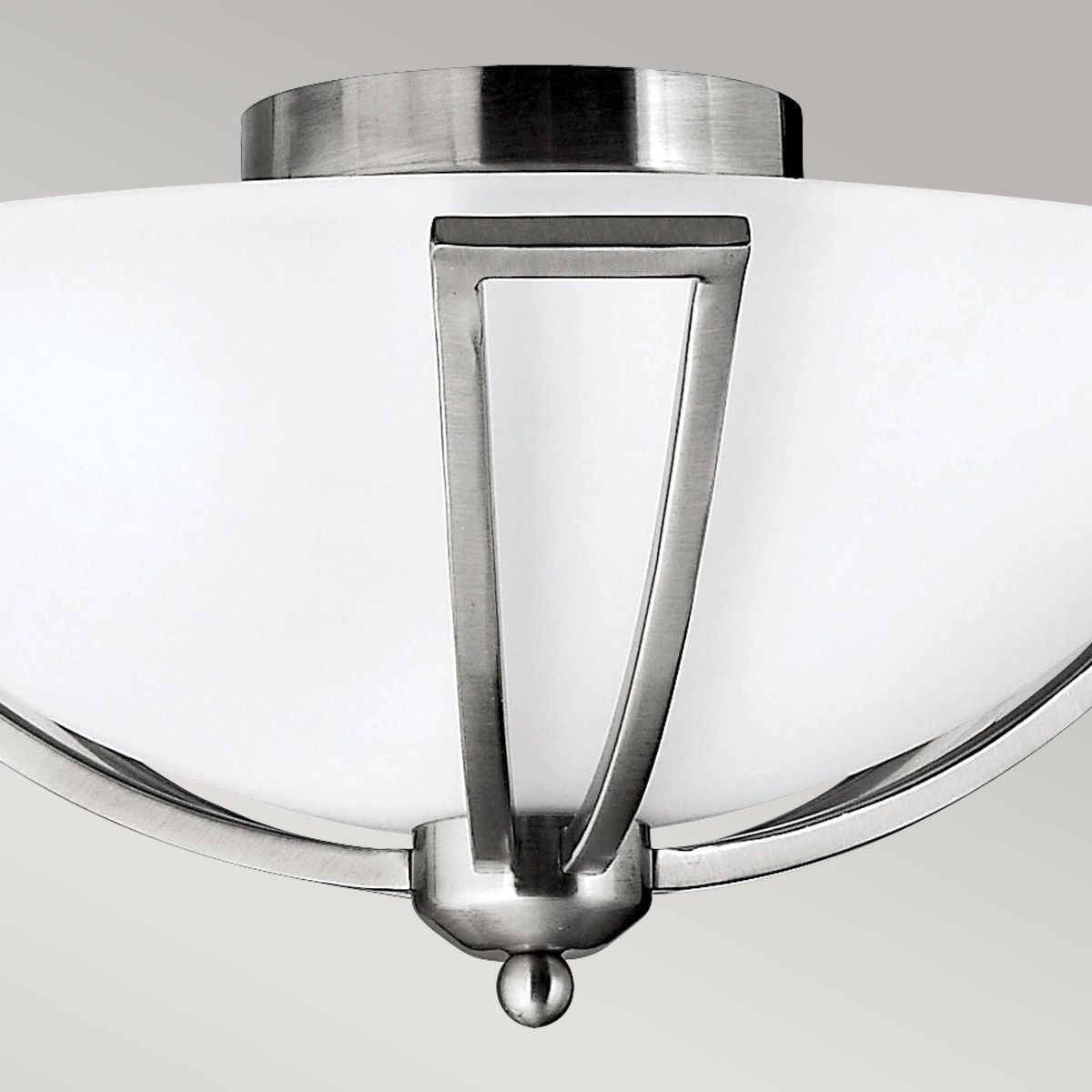 Bolla 2-flammige Deckenleuchte - Gebürstetes Nickel - Elsteadlighting - leuchtengrosshandel24