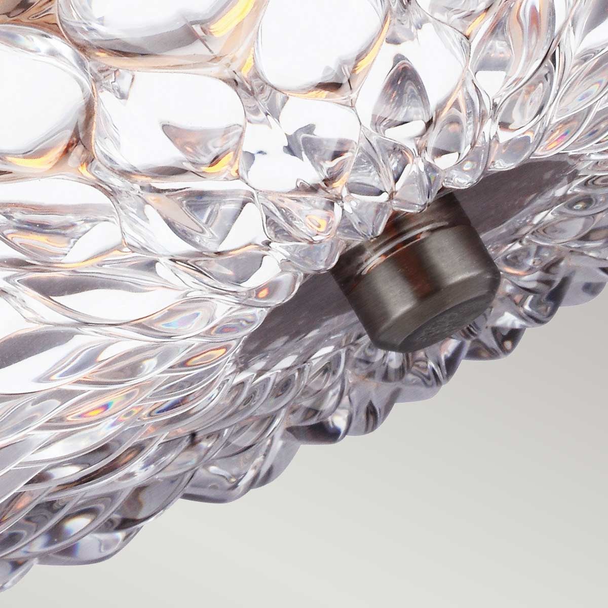 Botanic 3 Light Medium Flush - Dunkel gealtertes Messing - Elsteadlighting - leuchtengrosshandel24