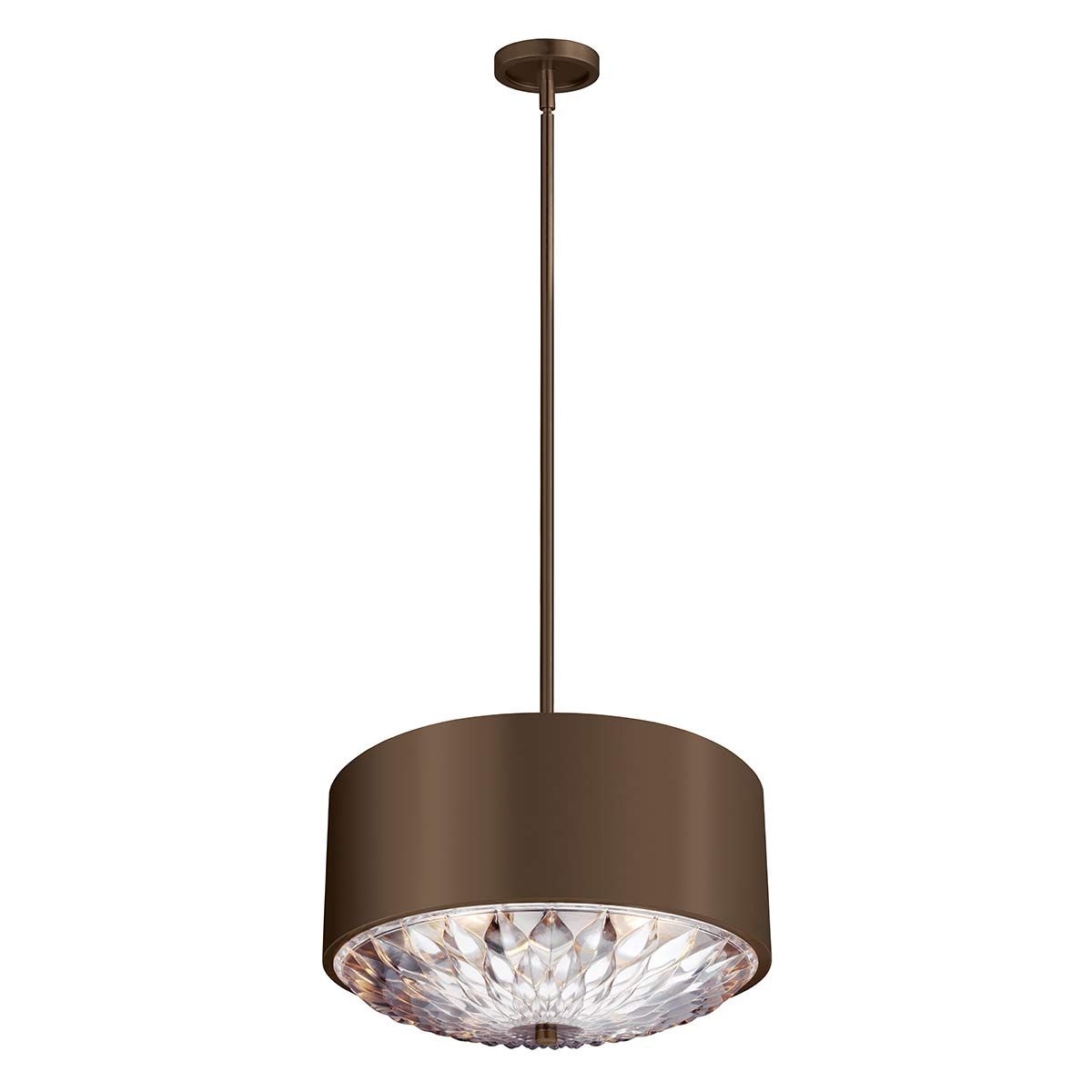 Botanic 4-flammige Pendelleuchte - Dunkel gealtertes Messing - Elsteadlighting - leuchtengrosshandel24