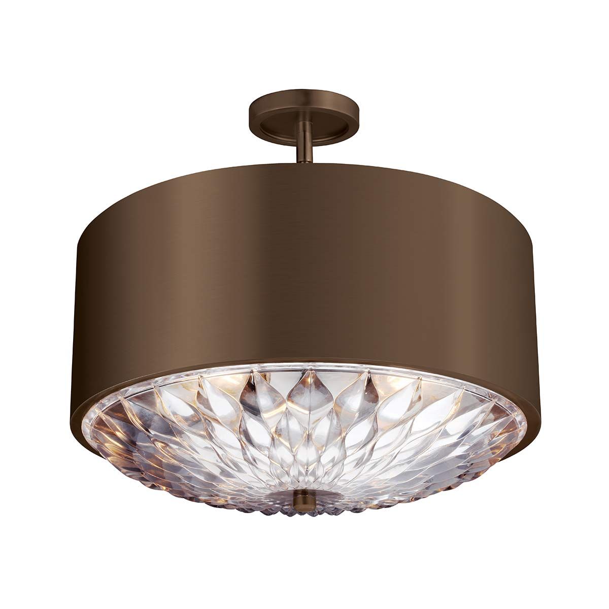 Botanic 4-flammige Pendelleuchte - Dunkel gealtertes Messing - Elsteadlighting - leuchtengrosshandel24