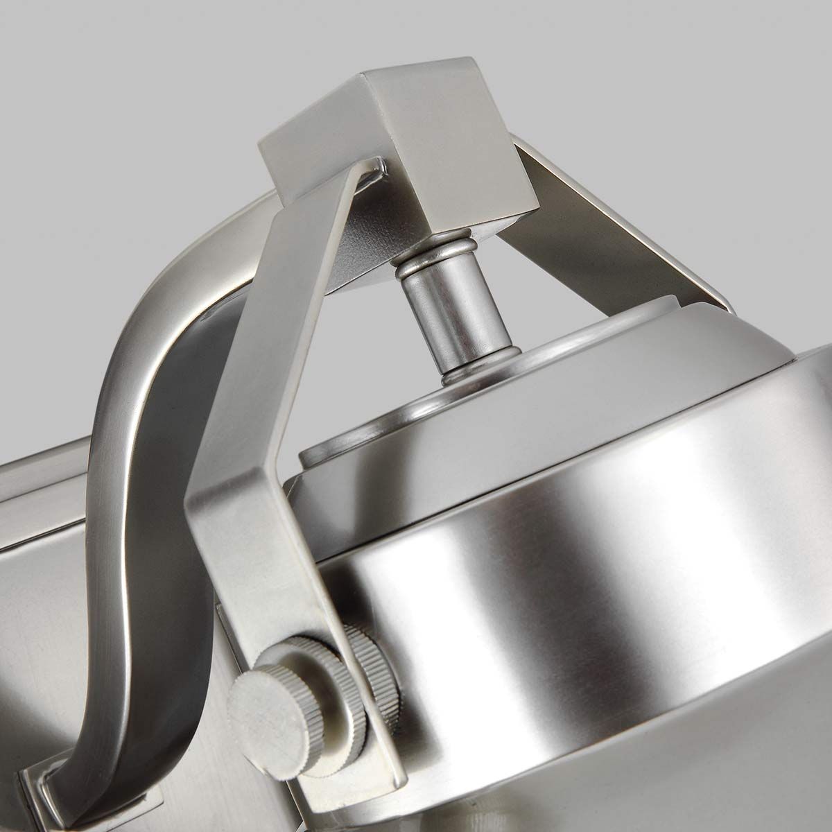 Boynton 1 - flammige mittelgroße Wandlaterne, lackierter gebürsteter Stahl - Elsteadlighting - FE - BOYNTON2 - M
