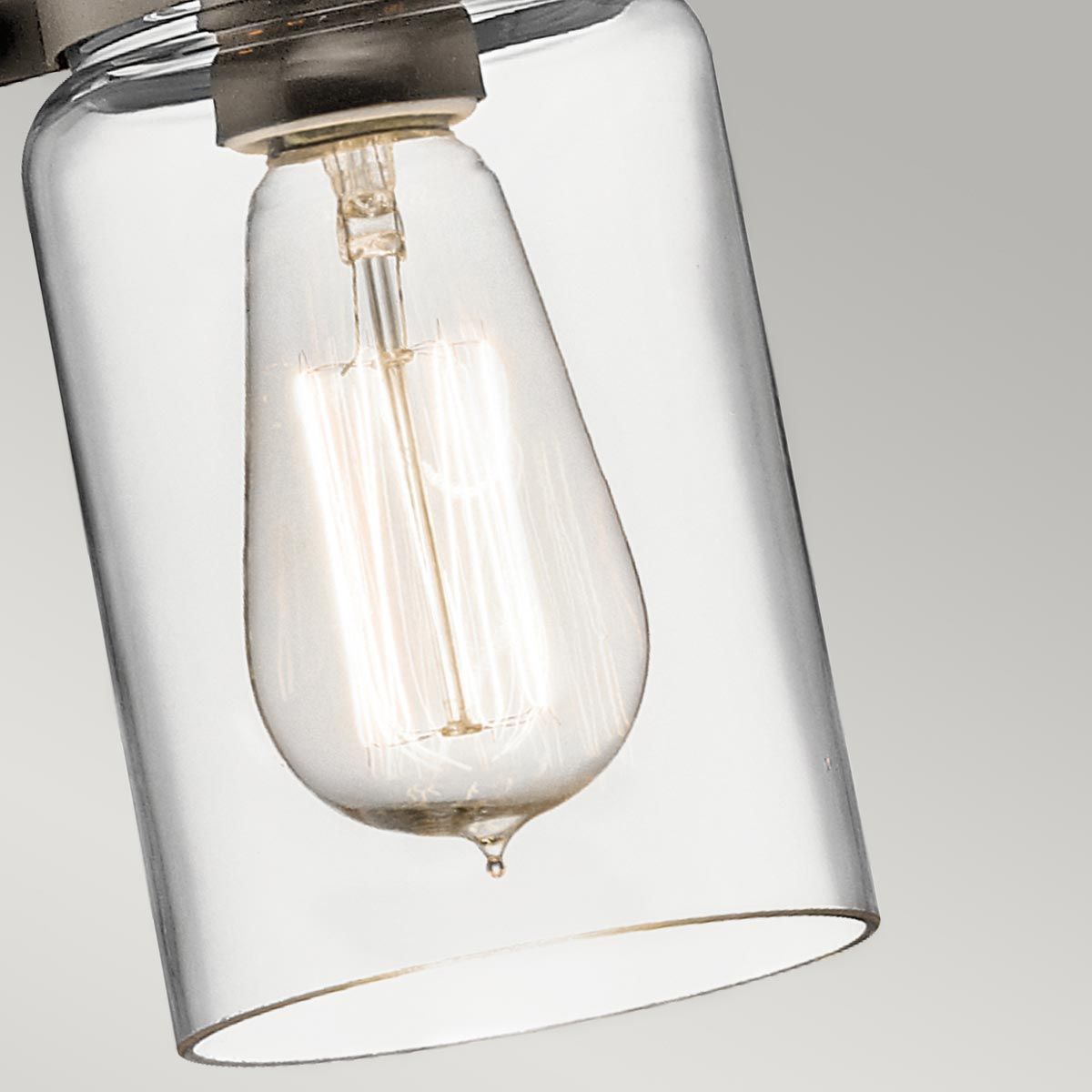 Brinley 1-flammige Mini-Pendelleuchte - Alte Bronze - Elsteadlighting - leuchtengrosshandel24