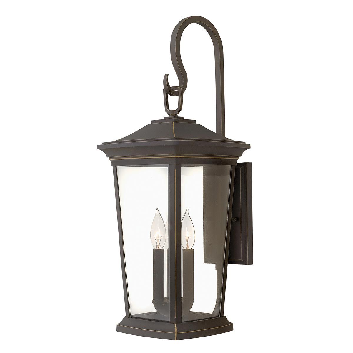 Bromley Große Wandlaterne mit 3 Lichtern, geölte Bronze - Elsteadlighting - HK - BROMLEY2 - L