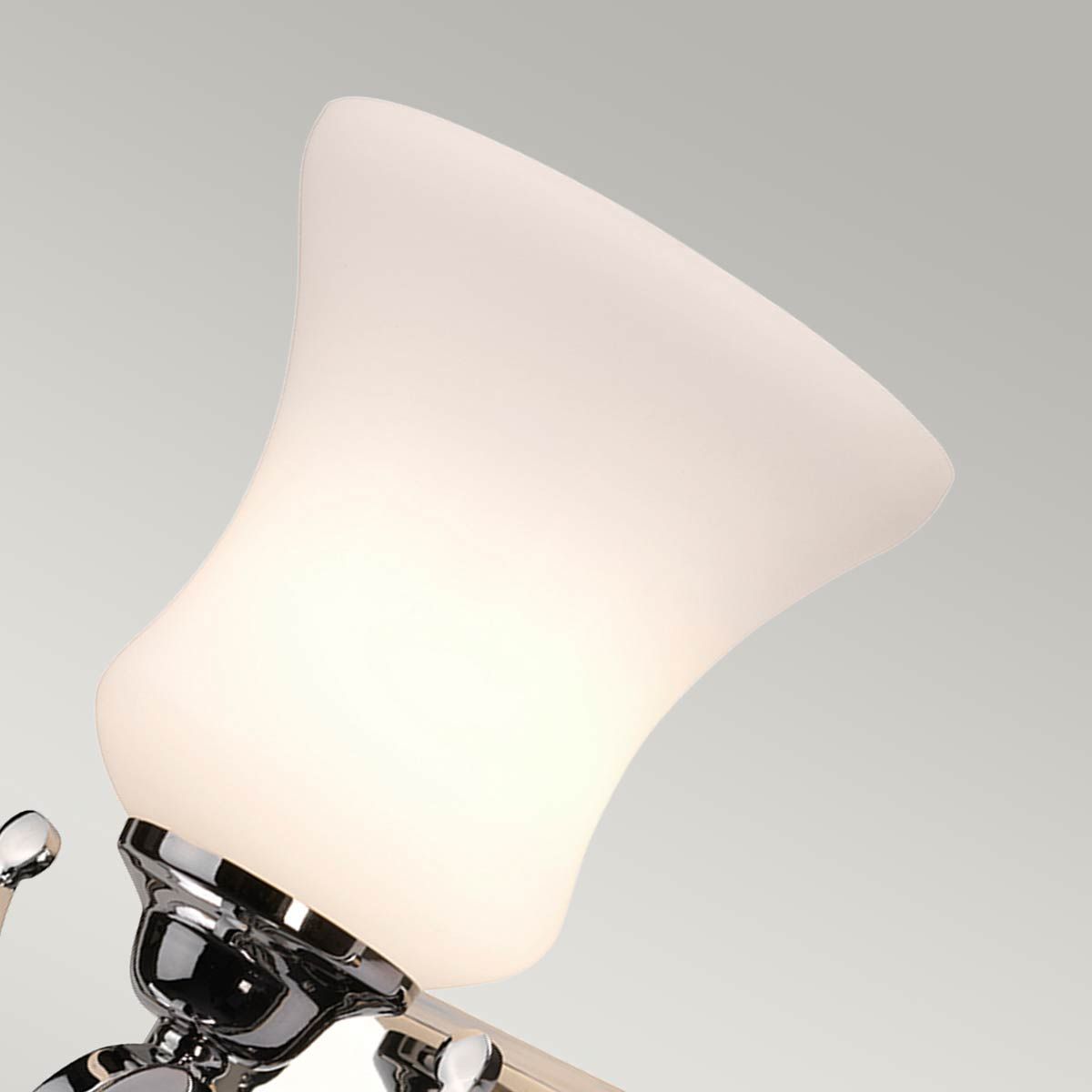 Brooke 1-flammige Wandleuchte - Poliertes Chrom - Elsteadlighting - leuchtengrosshandel24