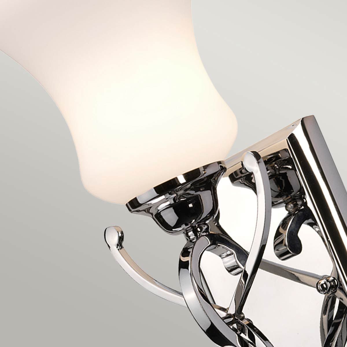 Brooke 1-flammige Wandleuchte - Poliertes Chrom - Elsteadlighting - leuchtengrosshandel24