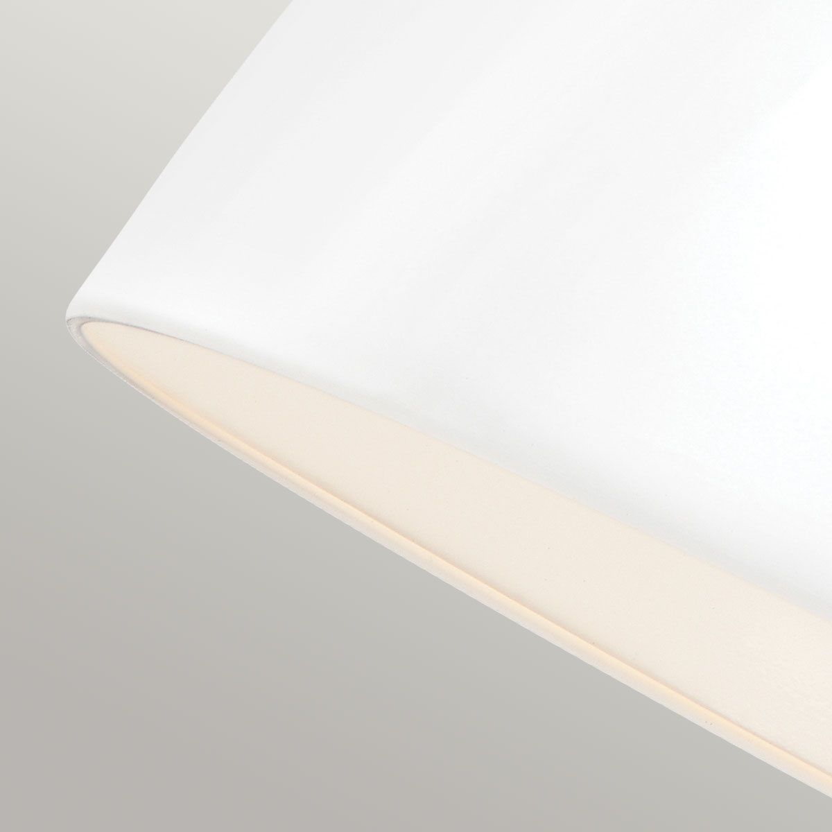 Brynne 1-flammige mittelgroße LED-Pendelleuchte - Poliertes Nickel - Flachweiß/Chrom - Elsteadlighting - leuchtengrosshandel24