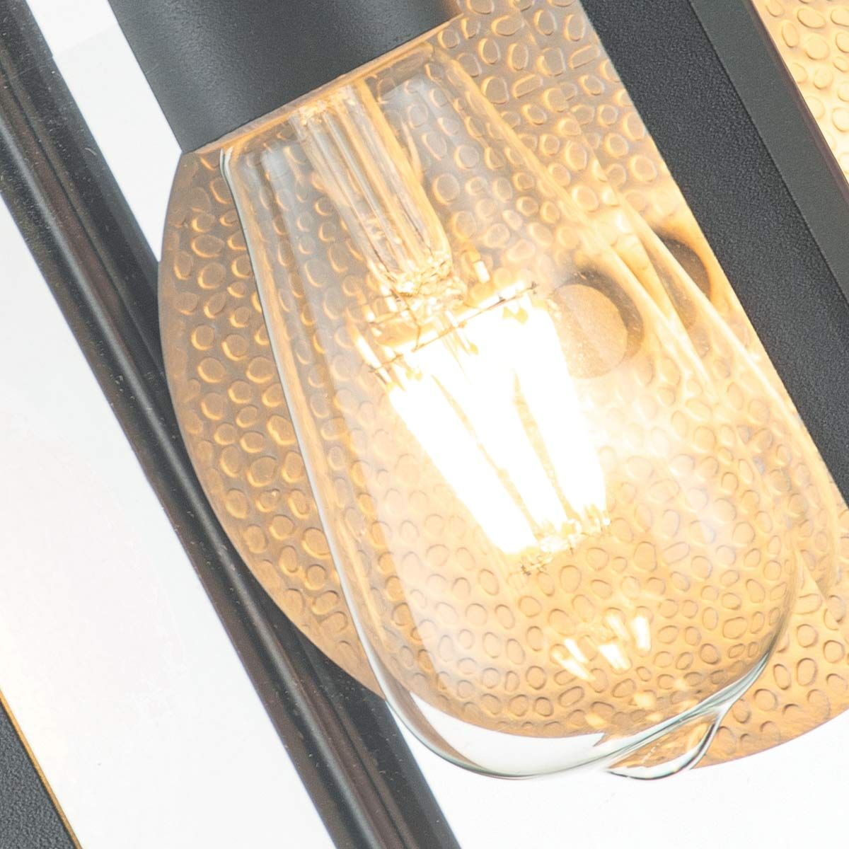 Byron 1 - flammige kleine Wandlaterne - Graphit mit Zinnreflektor - Elsteadlighting - QZ - BYRON - S - GR