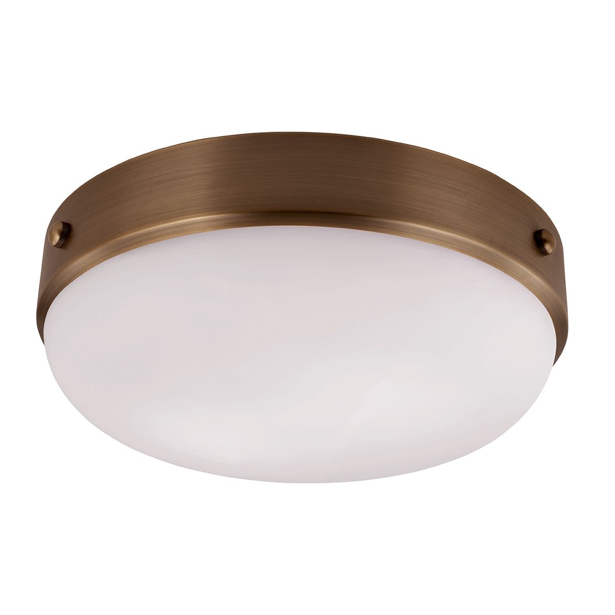 Cadence 2-flammige Deckenleuchte - Dunkles Antikmessing - Elsteadlighting - leuchtengrosshandel24