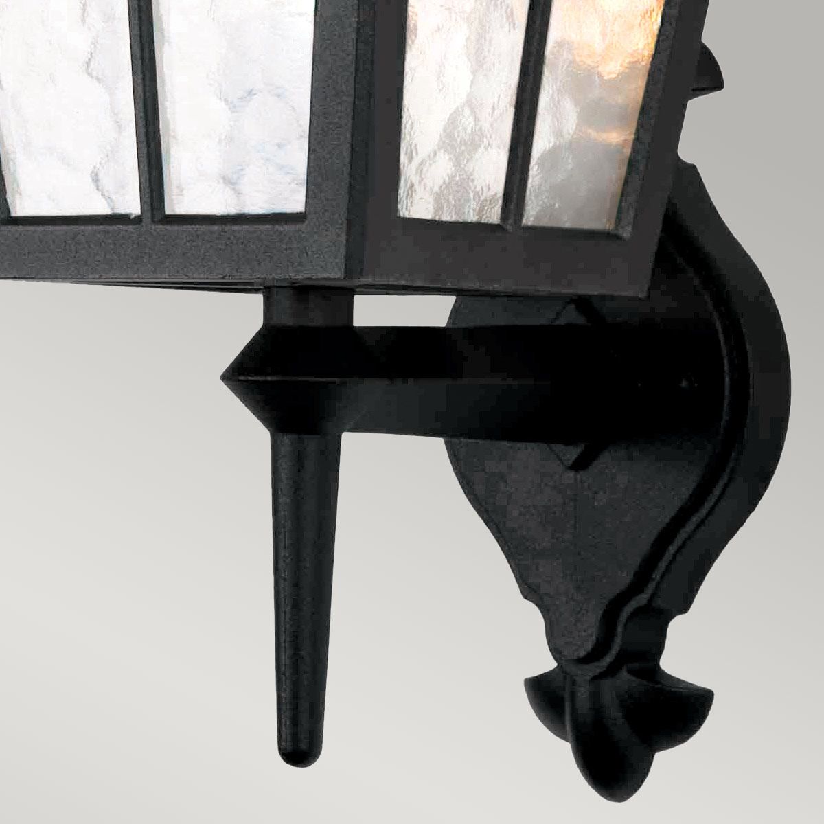 Canterbury Wandlaterne mit 1 Licht, Schwarz - Elsteadlighting - BL46M - BLACK