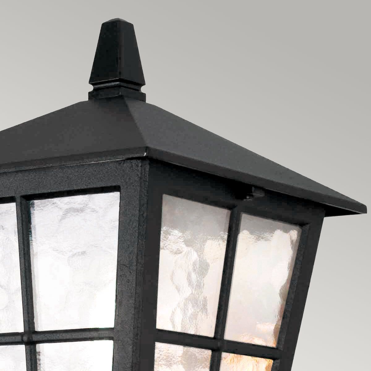 Canterbury Wandlaterne mit 1 Licht, Schwarz - Elsteadlighting - BL46M - BLACK